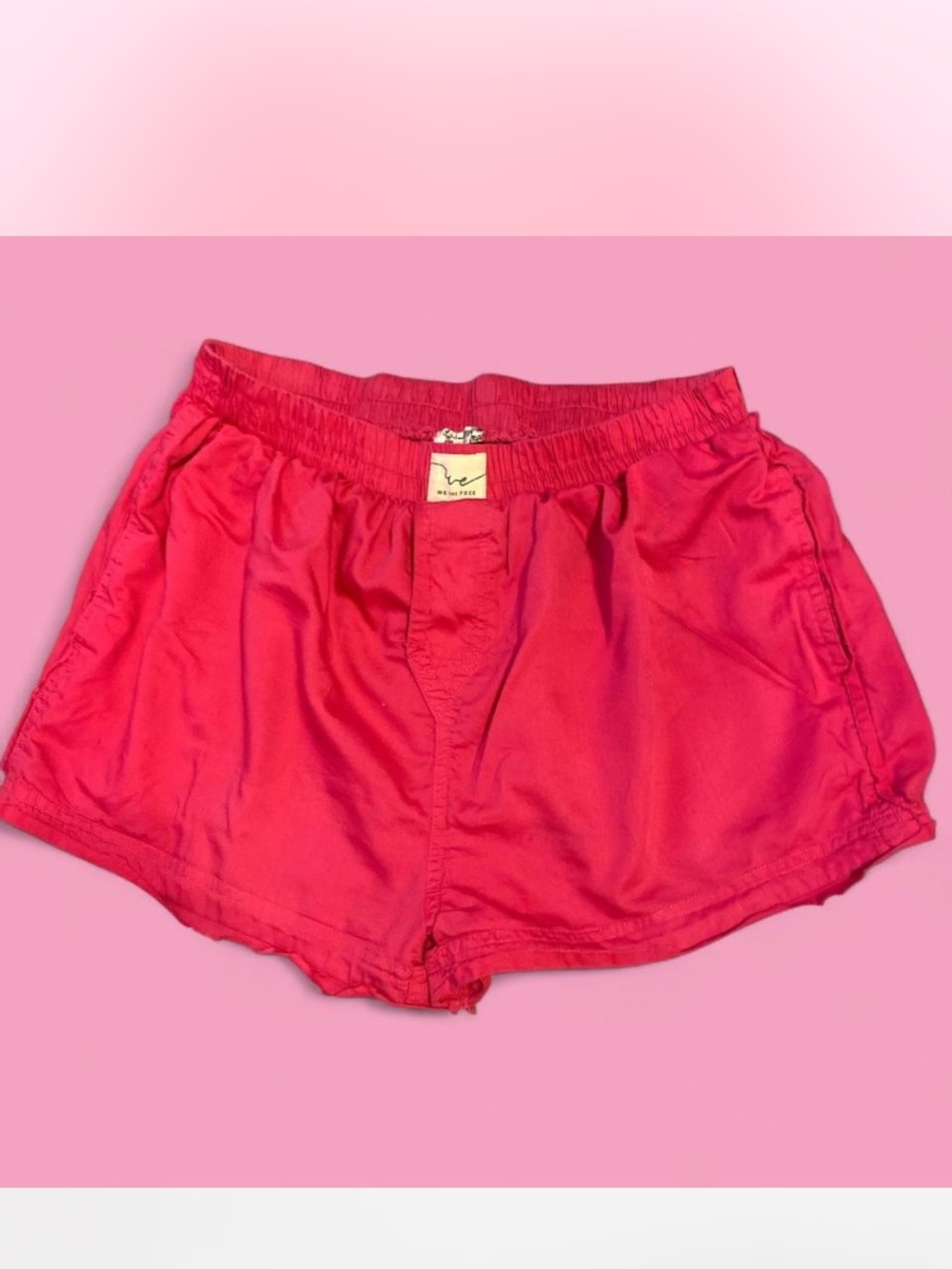 We The Free Women's Bike Shorts in Bright Pink
